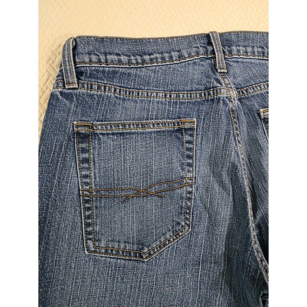 Signature by Levi Strauss Men S51 Straight Leg Jeans Medium Wash Blue W34 L30 - Picture 5 of 12